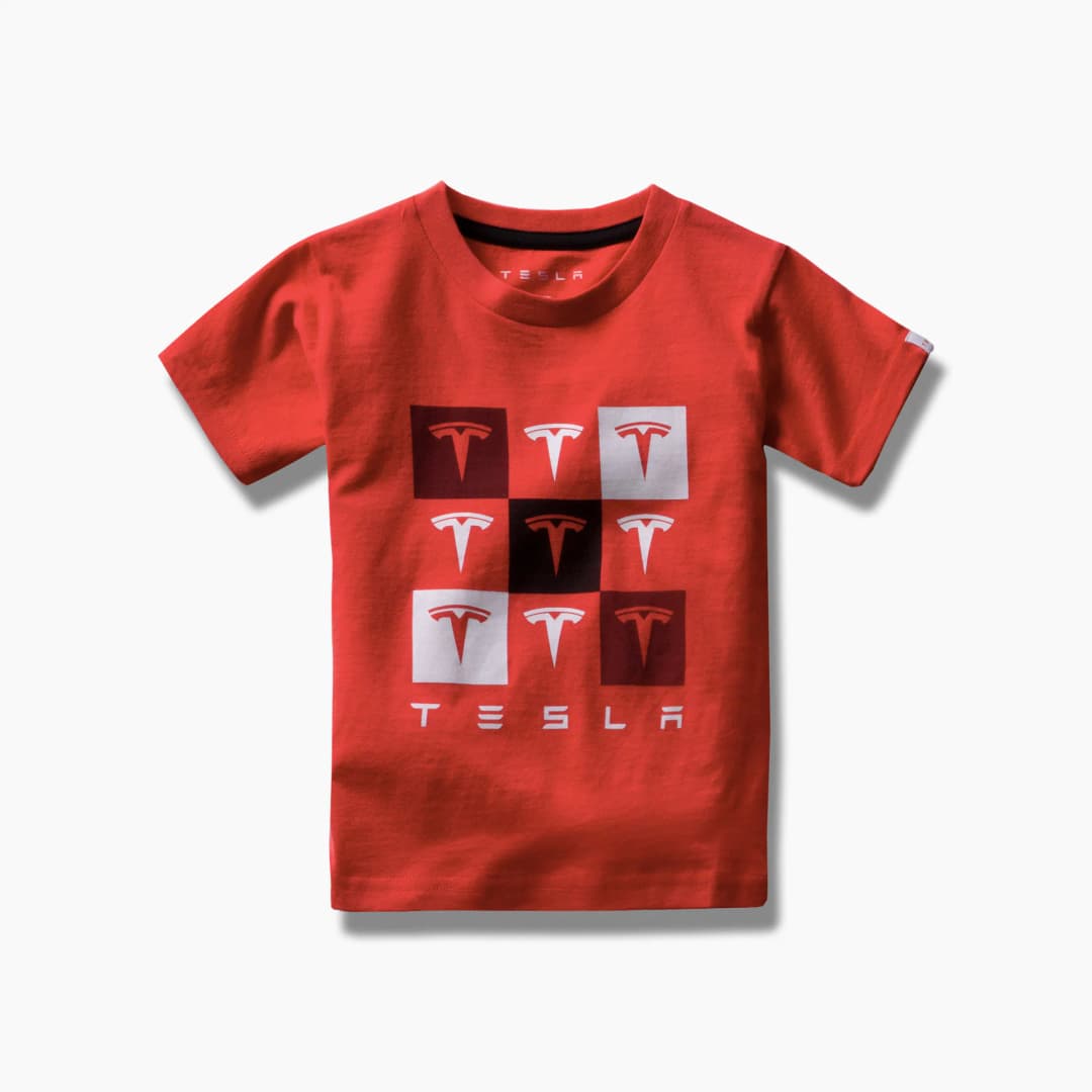 Camiseta checkered para niños
