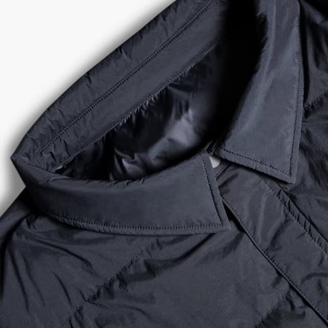 Chaqueta-camisa acolchada para hombre