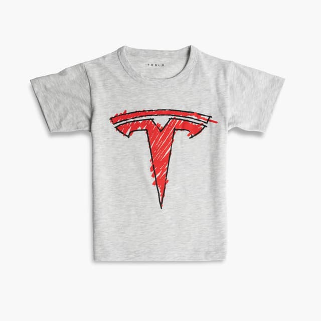 Camiseta Kids Scribble T Logo