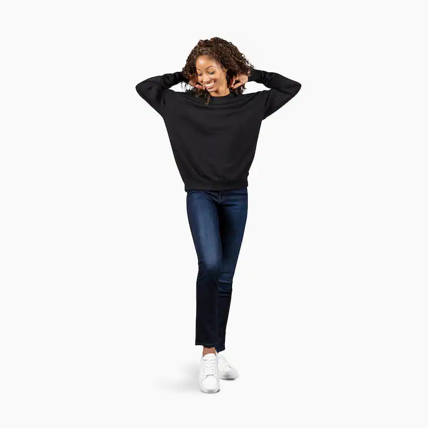 Sudadera slouchy Raven para mujer