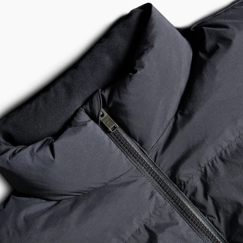 Chaqueta puffer cropped para mujer