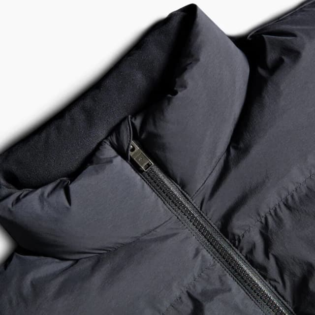 Chaqueta puffer cropped para mujer